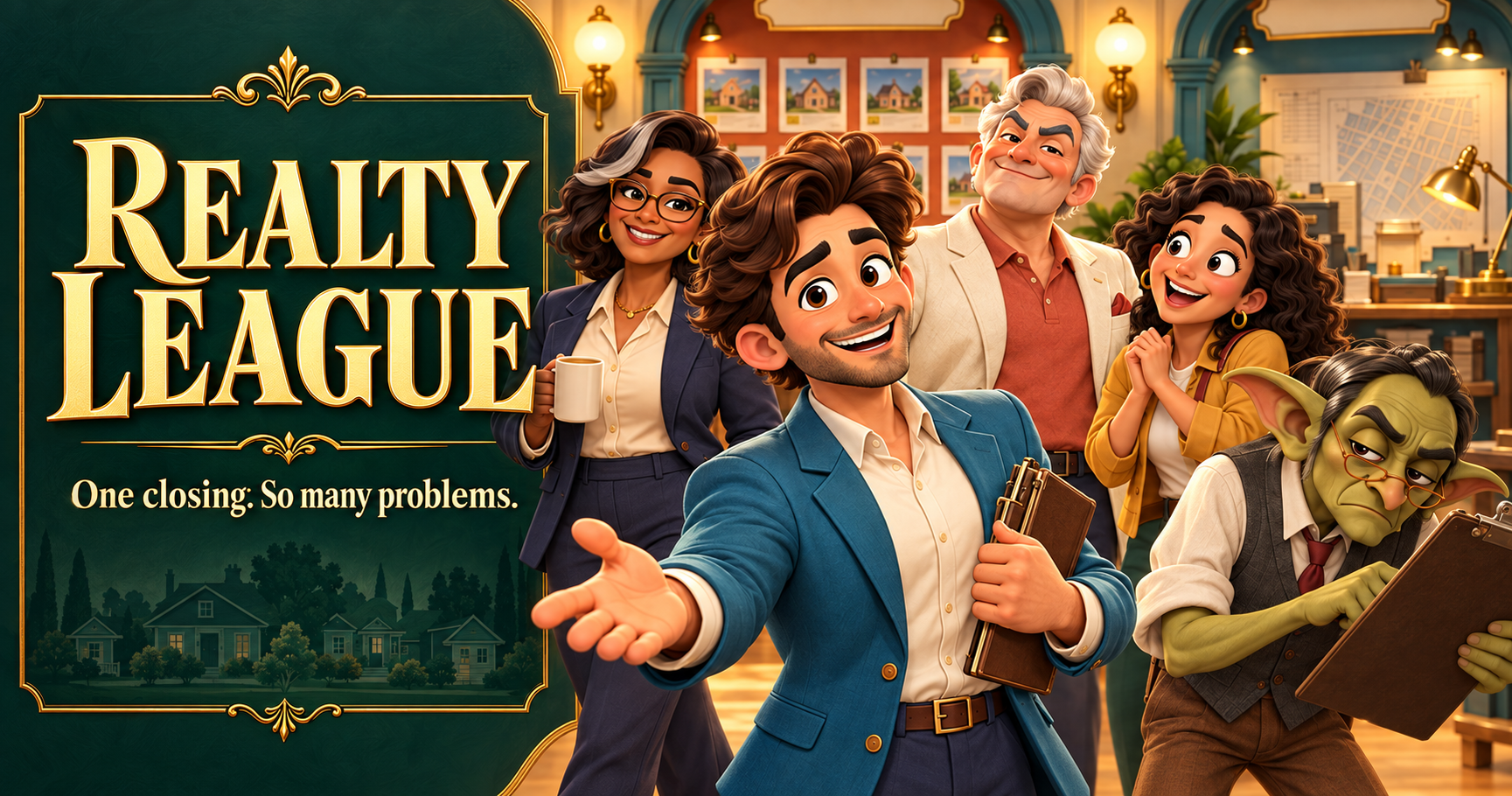 Realty League — One closing. So many problems.